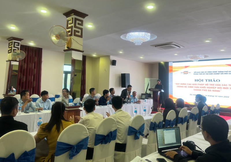 Hội thảo khoa học “Xây dựng các giải pháp hỗ trợ của các thành phần trong Hệ sinh thái khởi nghiệp đổi mới sáng tạo thành phố Đà Nẵng”