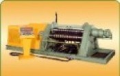 Grinding machine for corrugated plates, 3 and 4 rolls.