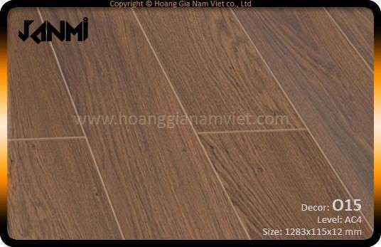 Sàn gỗ chịu nước Janmi O15 (12mm)