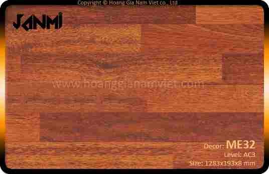 Sàn gỗ chịu nước Janmi ME32 (8mm)