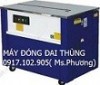 máy đai thùng, máy đóng thùng carton, 0917102905