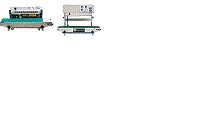Máy hàn mép túi liên tục SF150, máy ép bao thiếc, máy ép miệng bao y tế