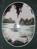 Tranh thêu tay " Hang bồ nâu"