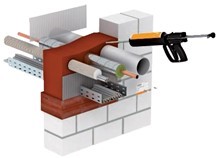 Foam ngăn cháy lan cho máng cáp, ống, cáp PYROSIT® NG fire protection foam-OBO