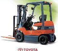 Xe nâng Toyota, kiểu lái ngồi, xe điện 7FB