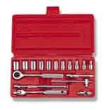 Bộ típ 1/4" 17 cái 99-080 CÔNG TY CỔ PHẦN MẮT VÀNG