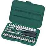 1/4 Bộ khẩu 38 chi tiết 09-002   CÔNG TY CỔ PHẦN MẮT VÀNG