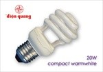 20W Bóng compact xoắn Warmwhite