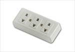 Ổ cắm không dây 3 lỗ 2 chấu