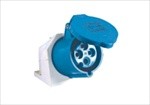  63A-3P-220V-IP44 Ổ cắm công nghiệp EGK-133-6C