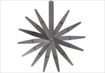  0.05-1.00mm Dưỡng đo độ dày 20 lá MW390M