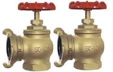 Van góc chữa cháy D50-2 bằng gang- bằng đồng, Van góc chữa cháy D65-2-1/2