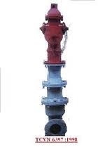 Trụ tiếp nước cứu hỏa 3 cửa D100, trụ nước cứu hỏa D100 loại 3 cửa.