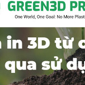 Sợi nhựa in 3D từ vỏ chai nhựa đã qua sử dụng (GreenPrin 3D)