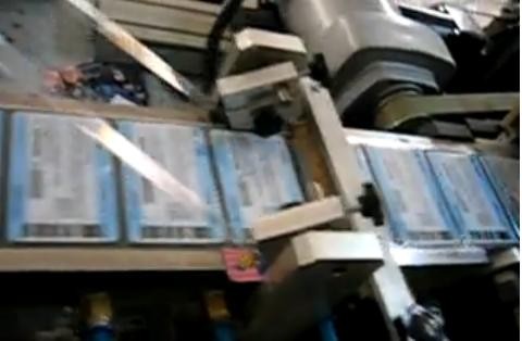 Máy đóng gói thẻ cào, card điện thoại