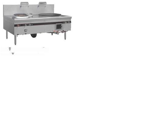 Bếp Á 1 xào, 1 chảo to có bầu nước có quạt thổi - 41A07