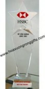 Công ty Hoa Xương Rồng sản xuất pha lê, thủy tinh: cúp, quà để bàn, biểu trưng